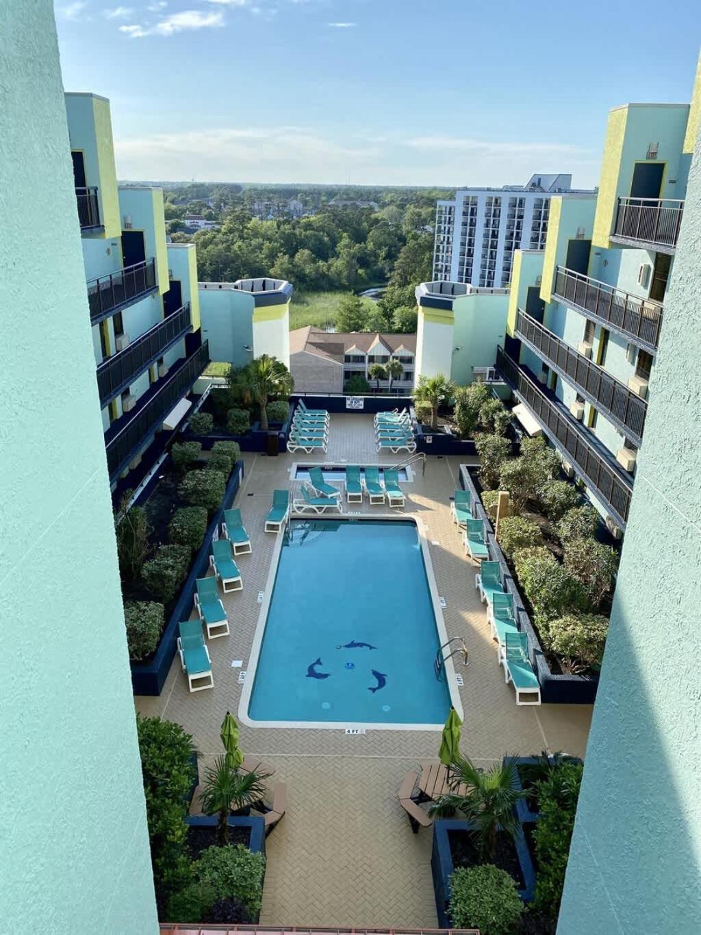 *Ocean View Beauty*King Bed*Rooftop Pool*Beach*Hot Tubs*M123 Myrtle Beach Esterno foto