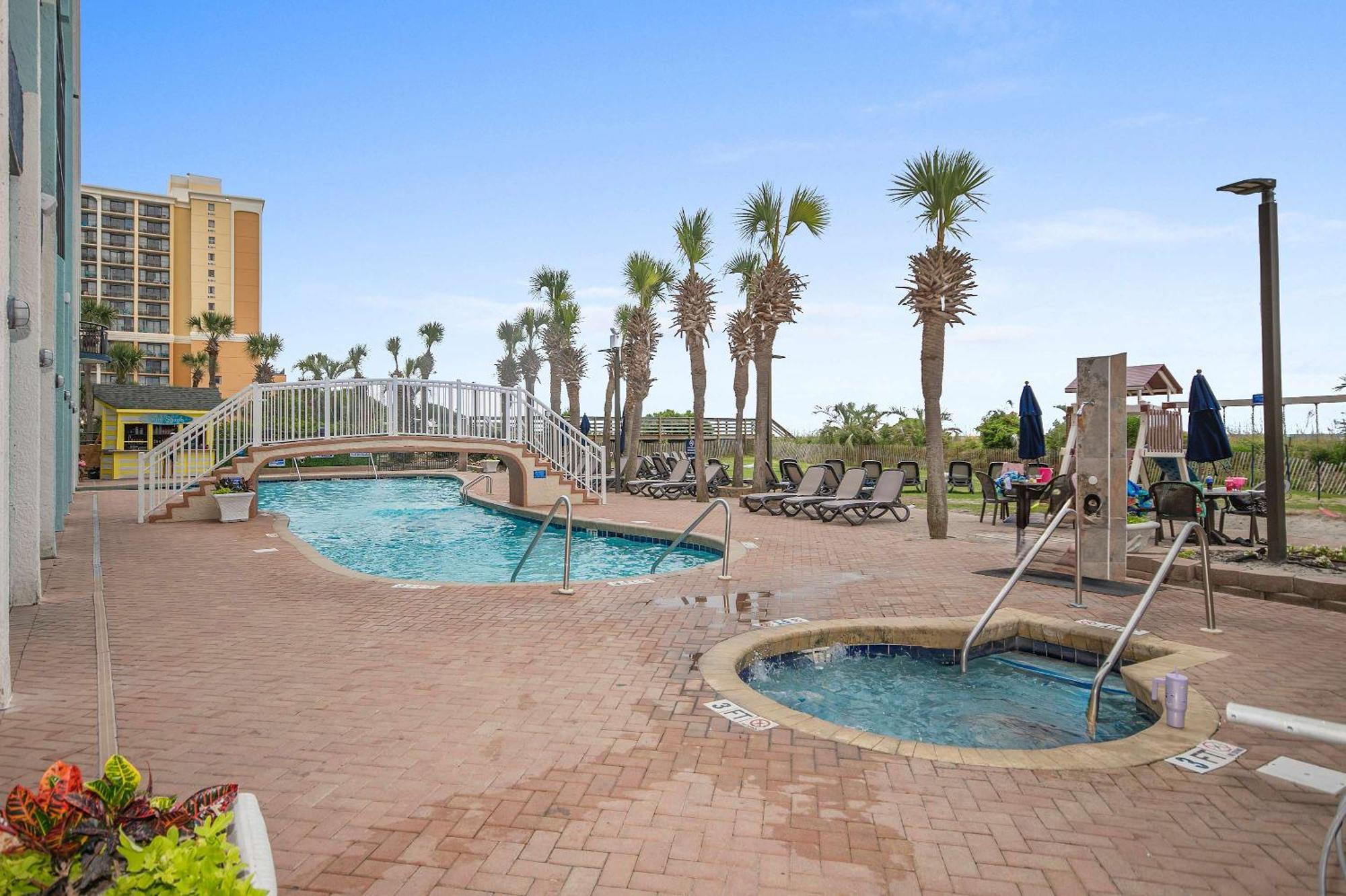 *Ocean View Beauty*King Bed*Rooftop Pool*Beach*Hot Tubs*M123 Myrtle Beach Esterno foto